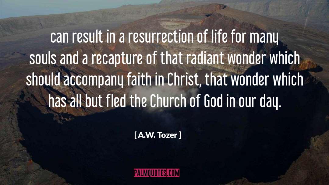 All Souls Day 2010 quotes by A.W. Tozer