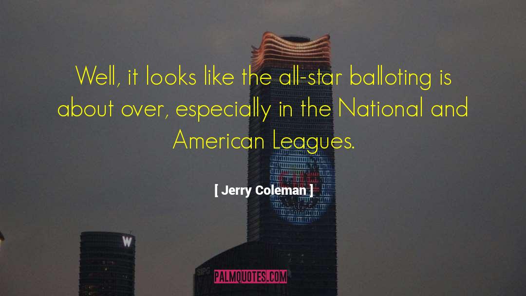 All Star quotes by Jerry Coleman