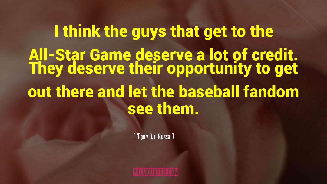All Star quotes by Tony La Russa