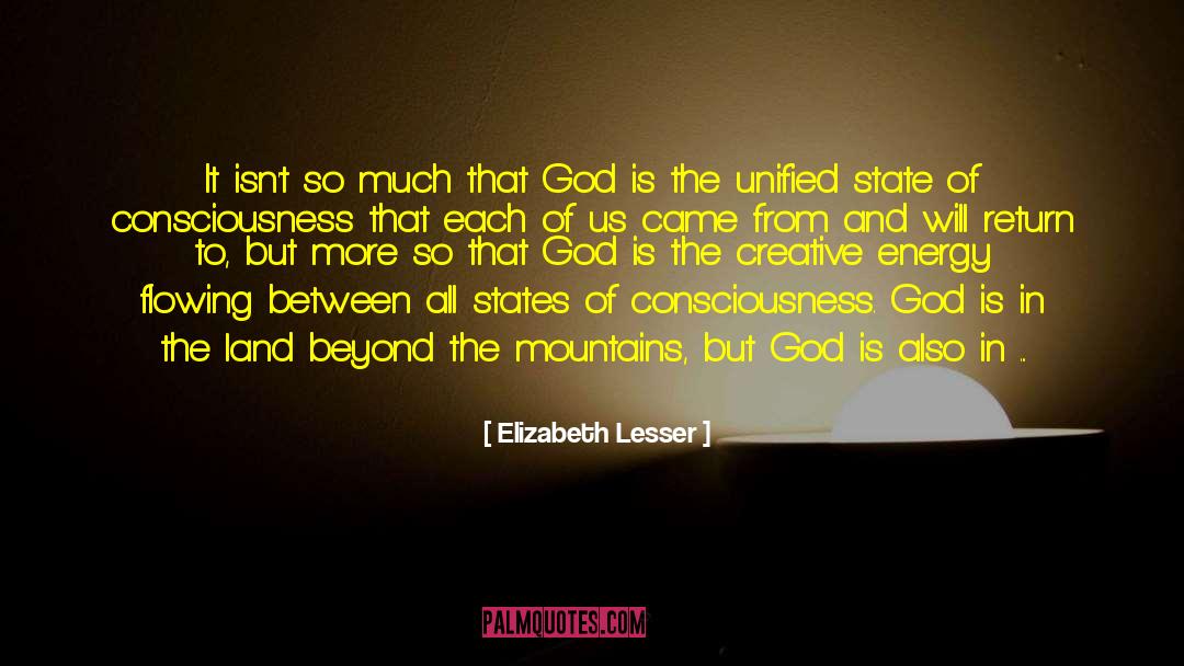 All State quotes by Elizabeth Lesser