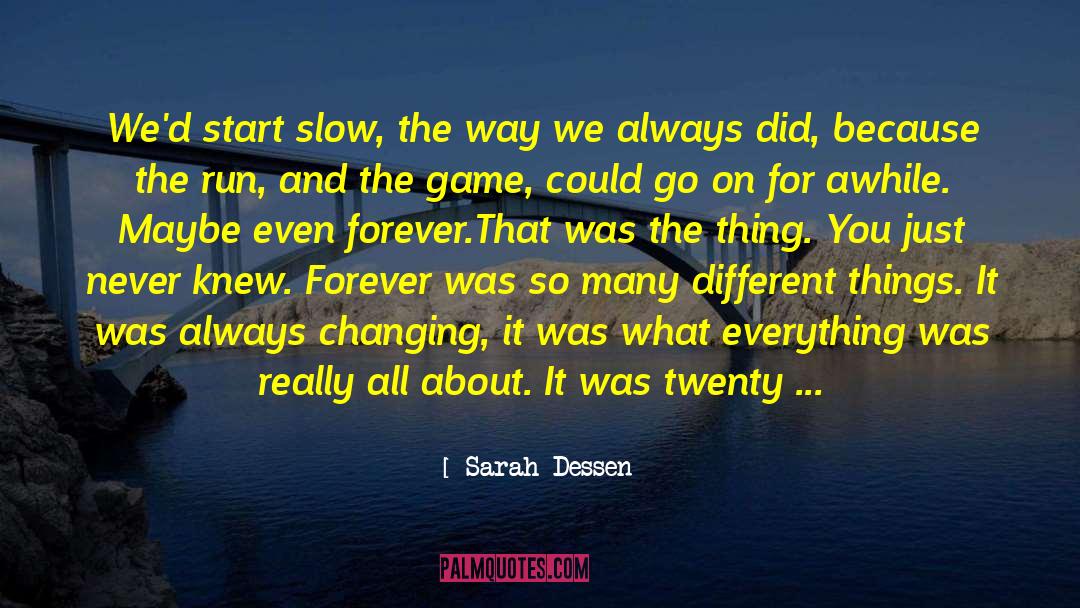 All The Bright Places quotes by Sarah Dessen