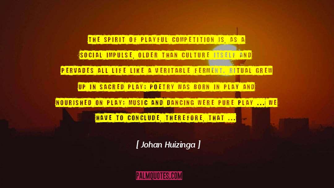 All The Poetry In The World quotes by Johan Huizinga