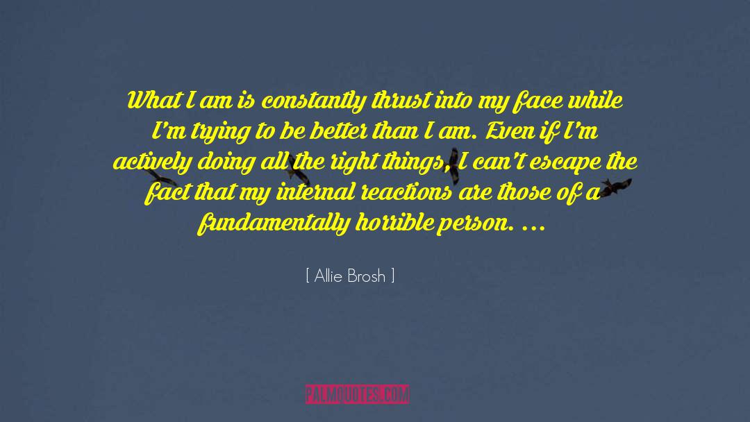 All The Right Things quotes by Allie Brosh