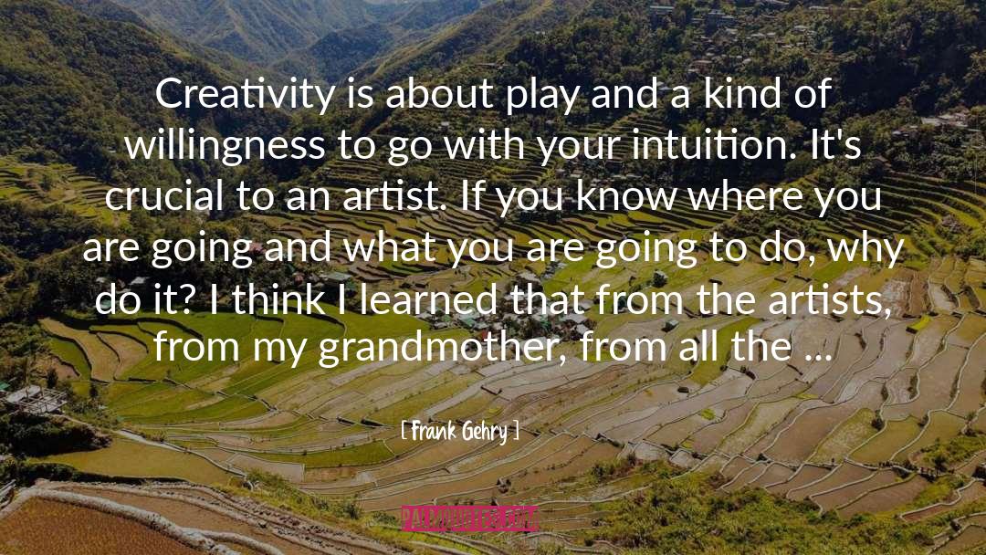 All The Visions quotes by Frank Gehry