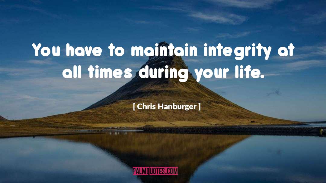 All Time quotes by Chris Hanburger