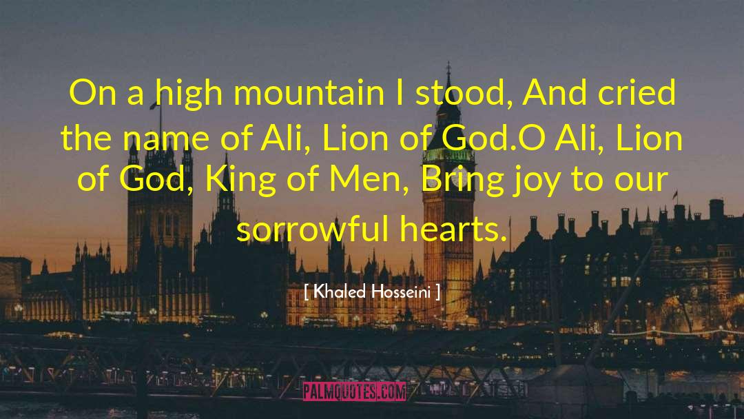 Allah God quotes by Khaled Hosseini