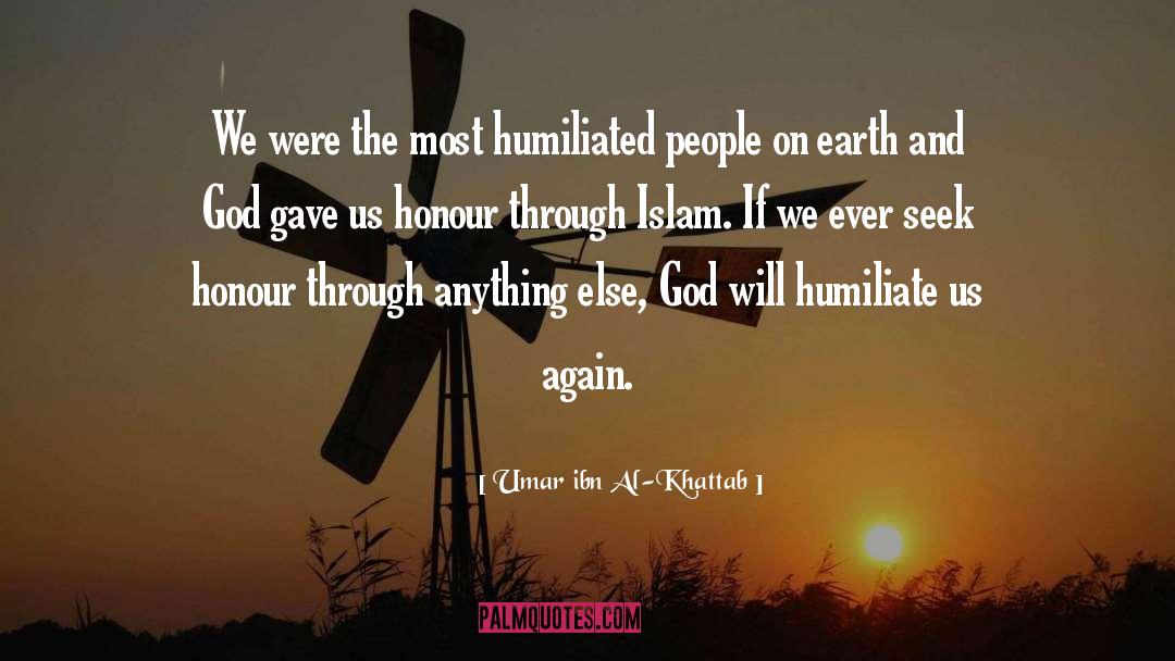 Allah God quotes by Umar Ibn Al-Khattab