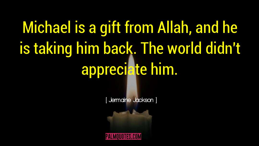 Allah Is Best Planner quotes by Jermaine Jackson