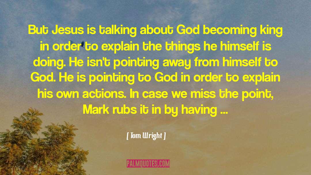 Allah Jesus quotes by Tom Wright