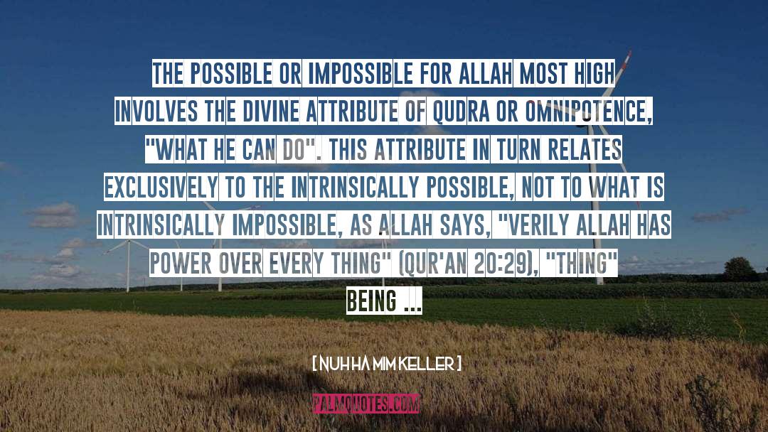 Allah quotes by Nuh Ha Mim Keller