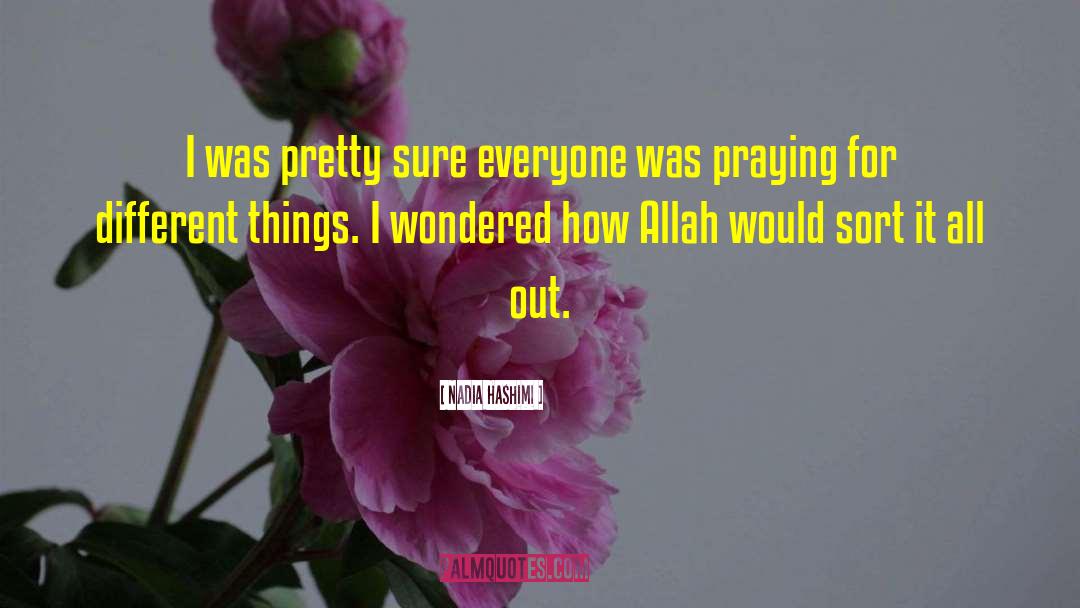 Allah quotes by Nadia Hashimi