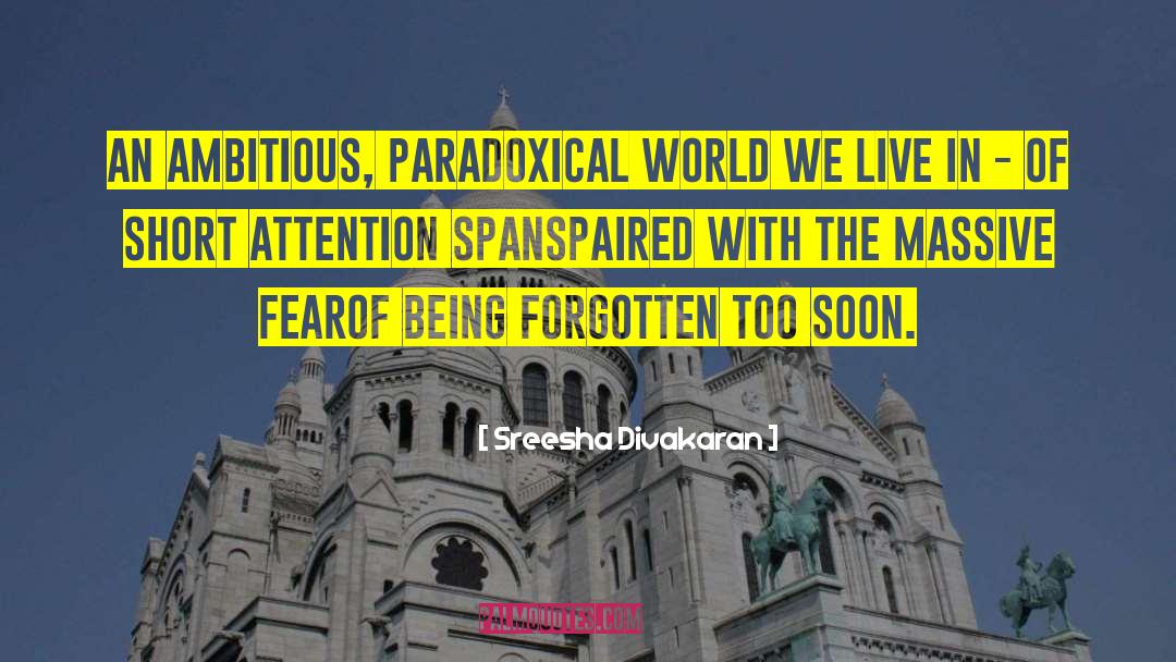 Allais Paradox quotes by Sreesha Divakaran