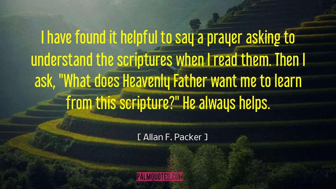 Allan Bard quotes by Allan F. Packer