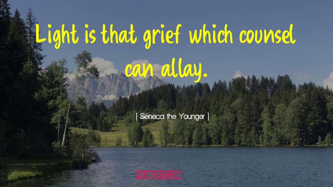 Allay quotes by Seneca The Younger