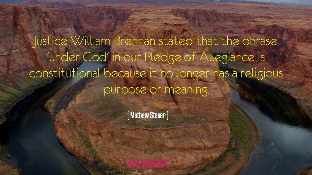 Allegiance quotes by Mathew Staver