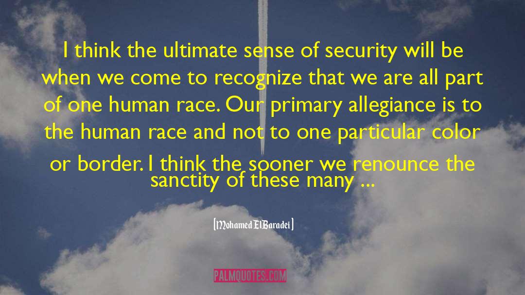 Allegiance quotes by Mohamed ElBaradei