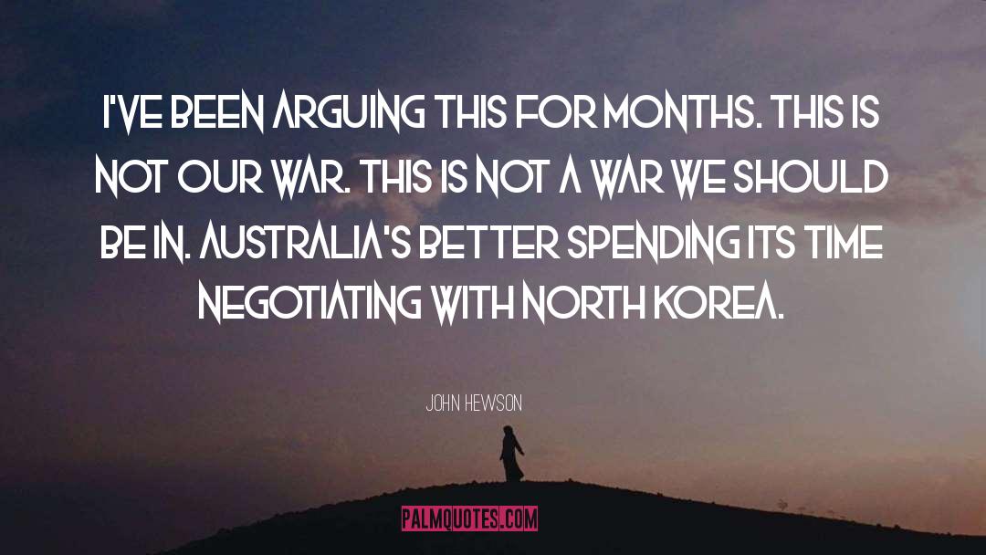 Allegiant War quotes by John Hewson