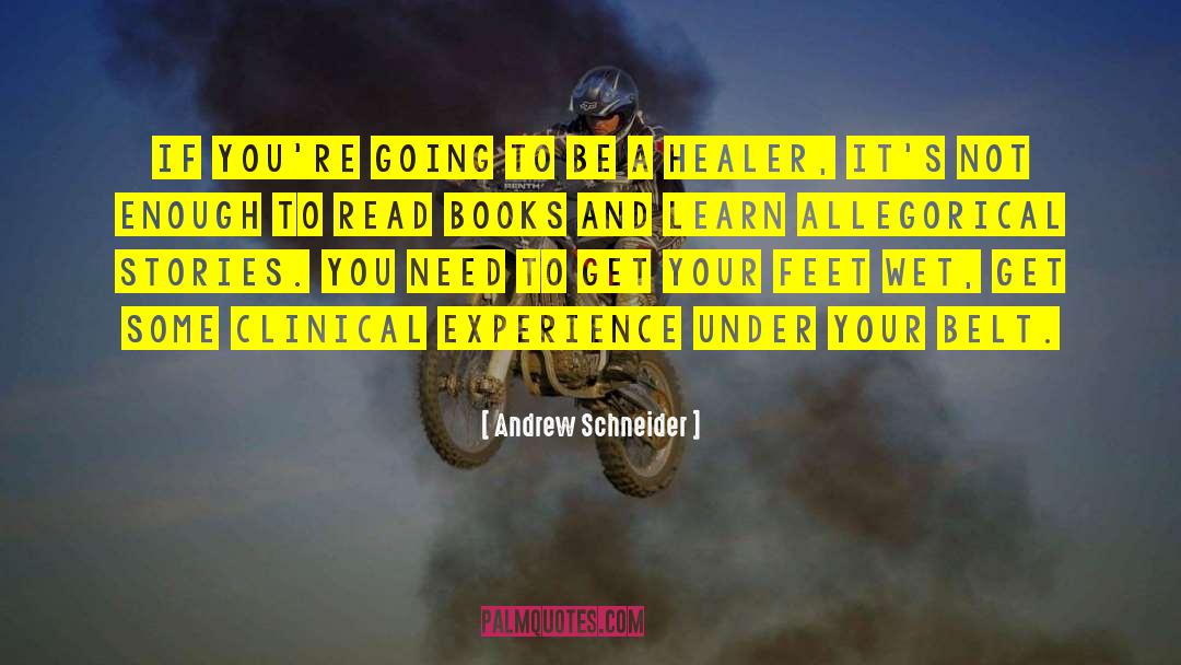 Allegorical quotes by Andrew Schneider