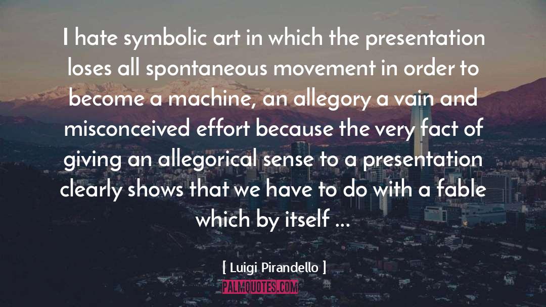 Allegory quotes by Luigi Pirandello