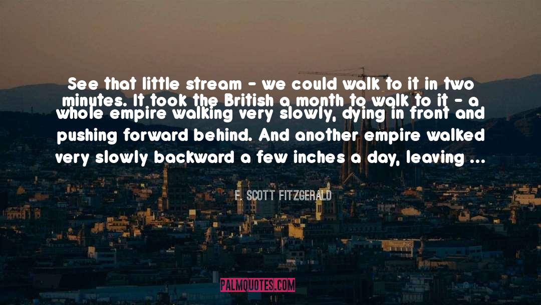 Allein Unter quotes by F. Scott Fitzgerald