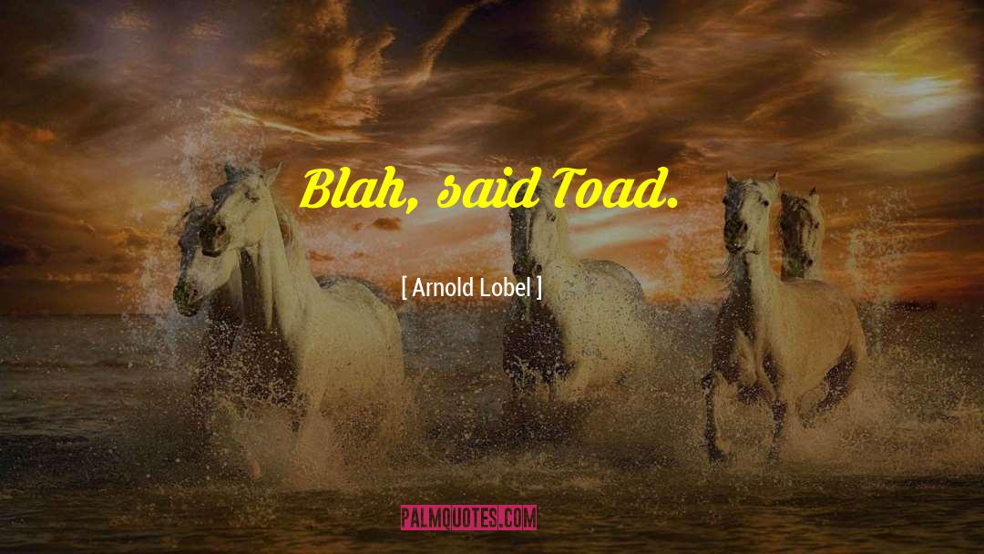 Allen Arnold quotes by Arnold Lobel