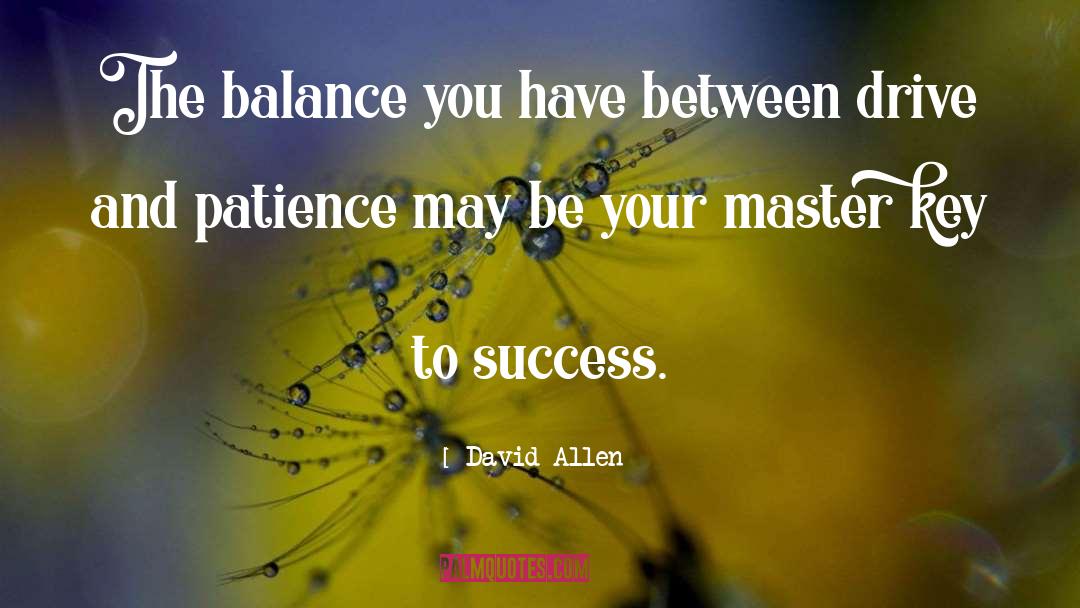 Allen quotes by David Allen