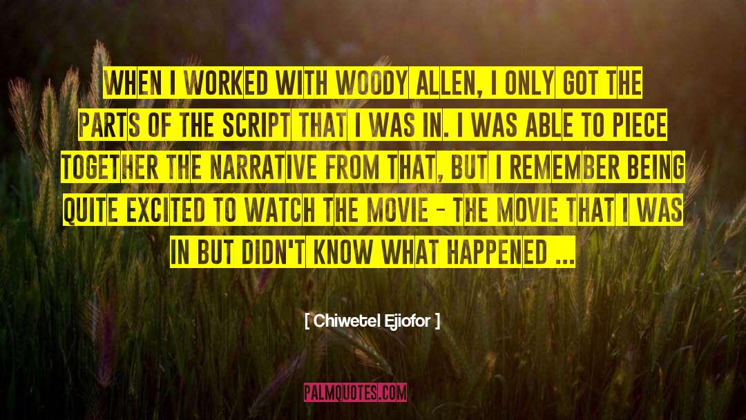 Allen Unwin quotes by Chiwetel Ejiofor