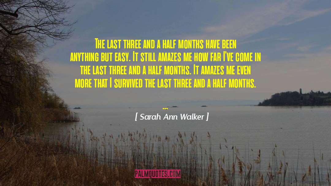 Allen Walker quotes by Sarah Ann Walker