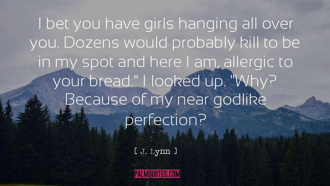 Allergic quotes by J. Lynn