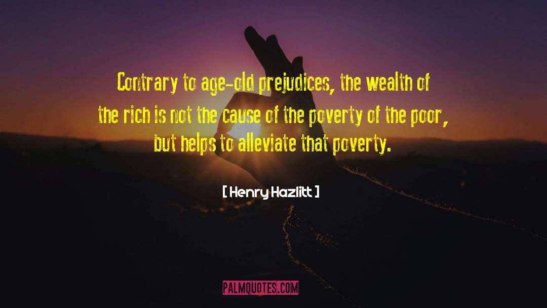 Alleviate quotes by Henry Hazlitt