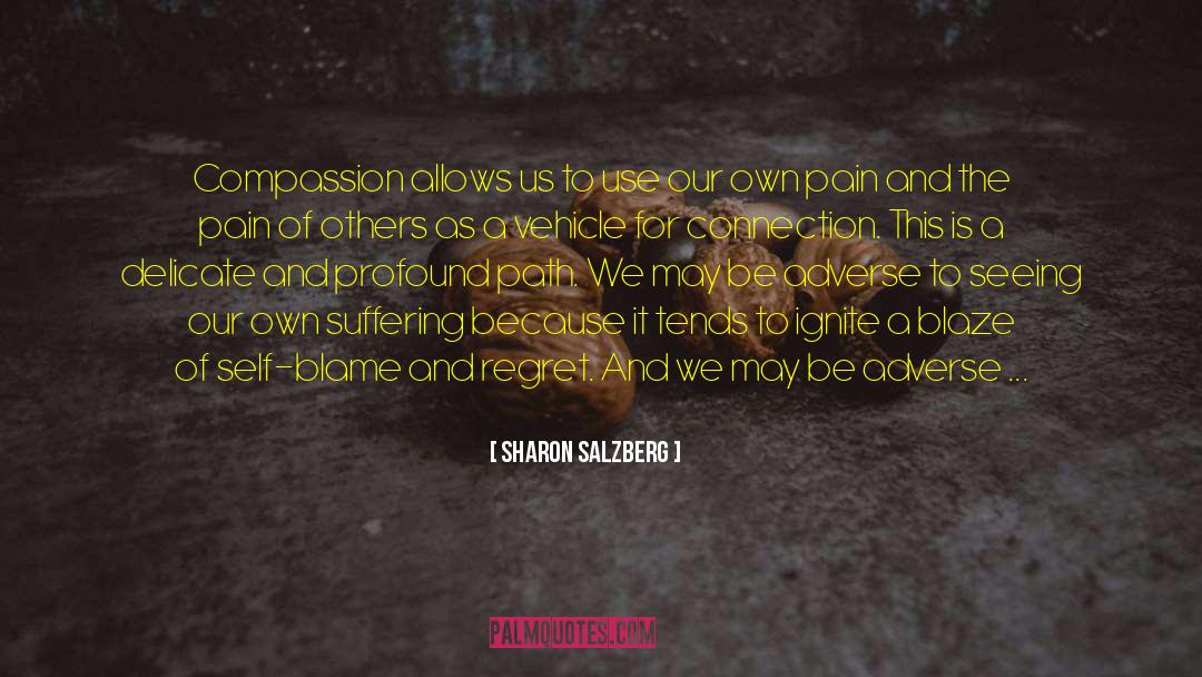 Alleviate Suffering quotes by Sharon Salzberg