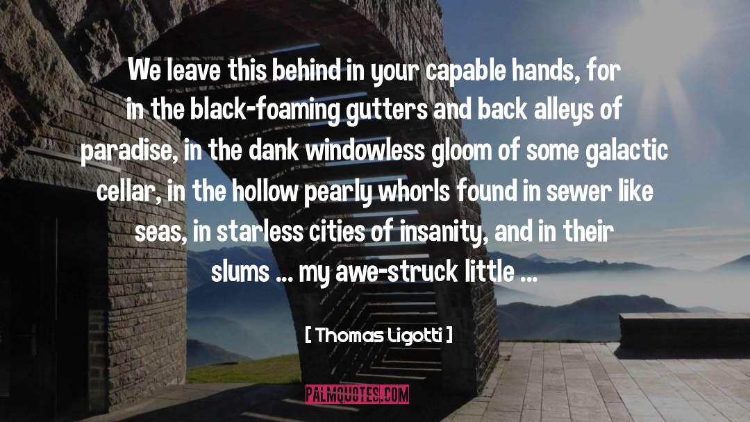 Alleys quotes by Thomas Ligotti