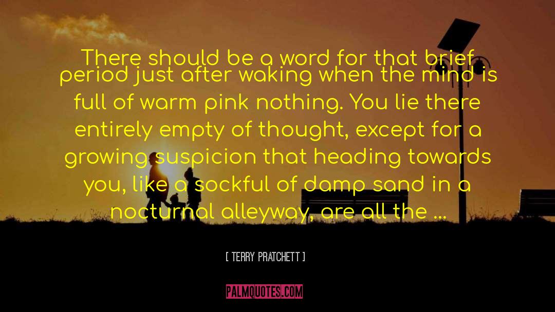 Alleyway quotes by Terry Pratchett