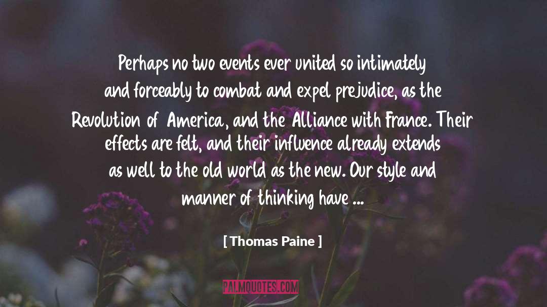 Alliance quotes by Thomas Paine