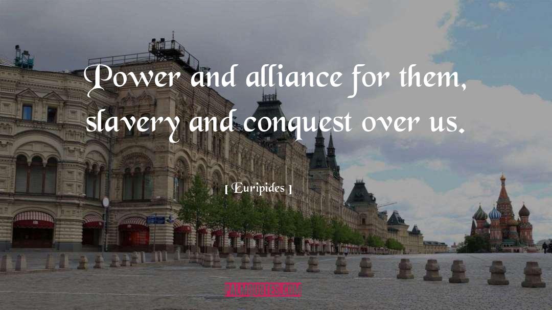 Alliance quotes by Euripides