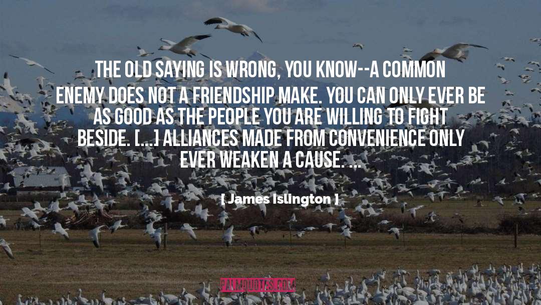 Alliances quotes by James Islington
