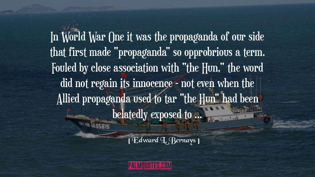 Allied quotes by Edward L. Bernays