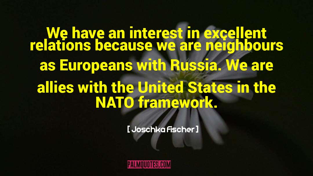 Allies quotes by Joschka Fischer