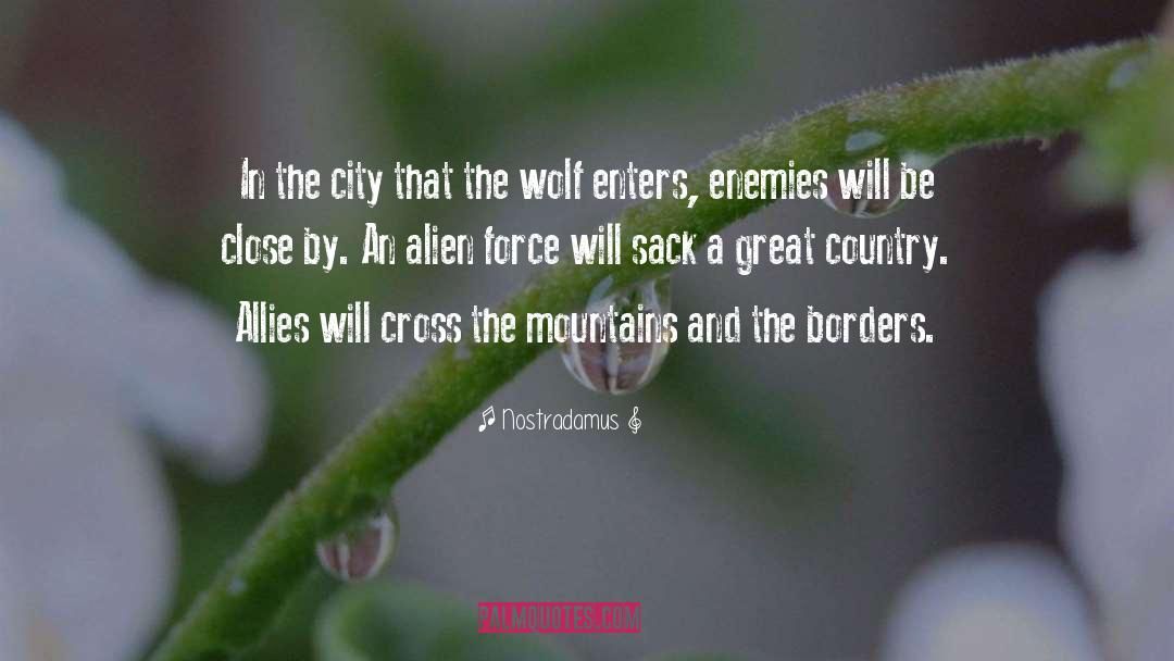 Allies quotes by Nostradamus
