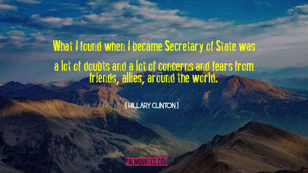 Allies quotes by Hillary Clinton
