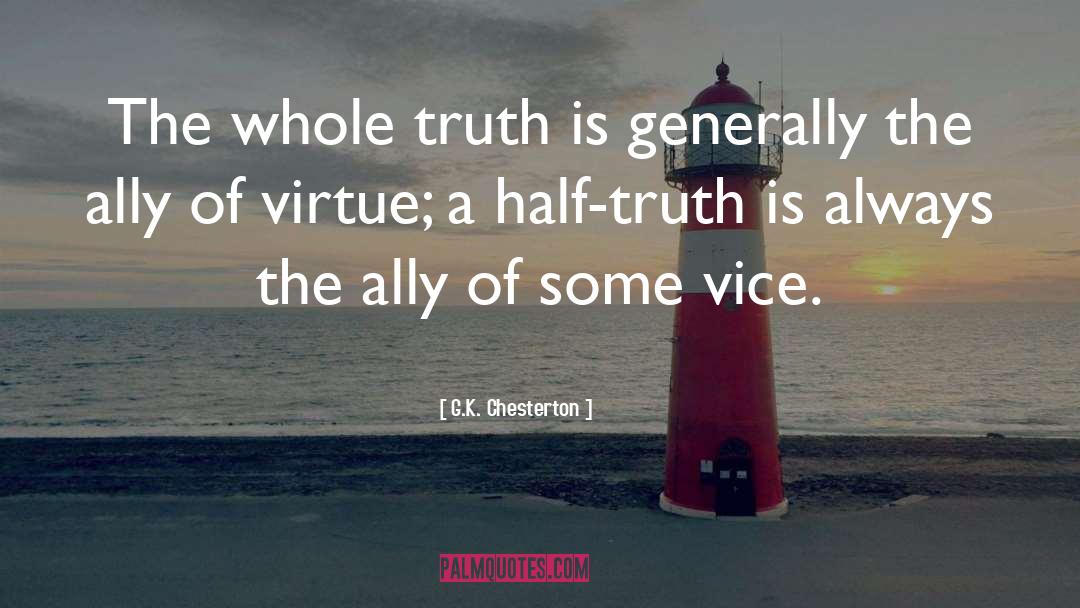 Allies quotes by G.K. Chesterton
