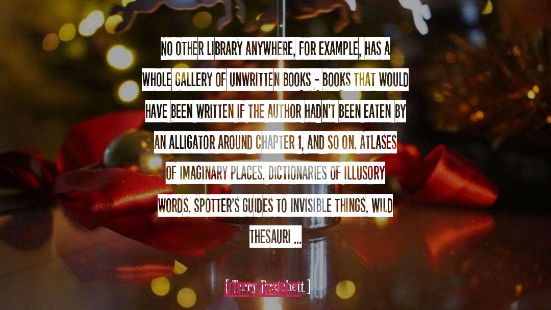 Alligator quotes by Terry Pratchett