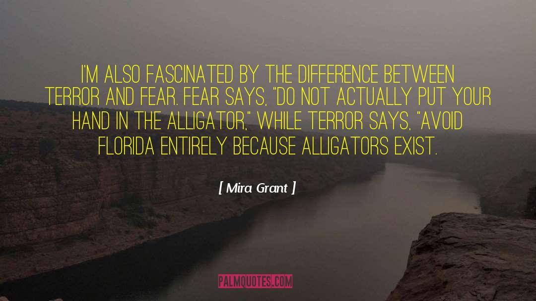 Alligator quotes by Mira Grant