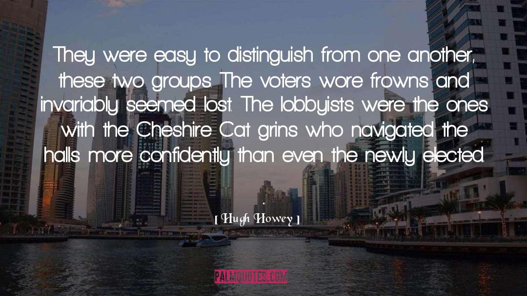 Alliger Cheshire quotes by Hugh Howey