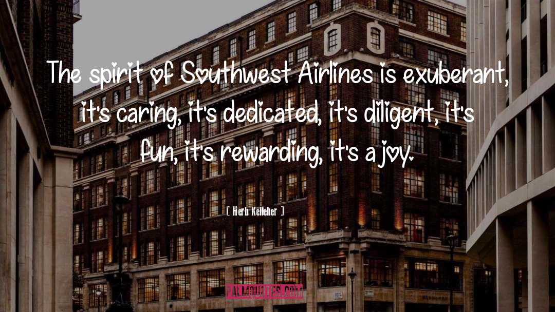 Allinger Airlines quotes by Herb Kelleher
