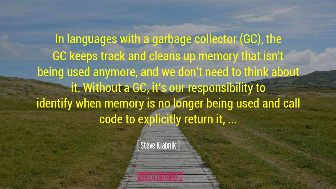 Allocate quotes by Steve Klabnik