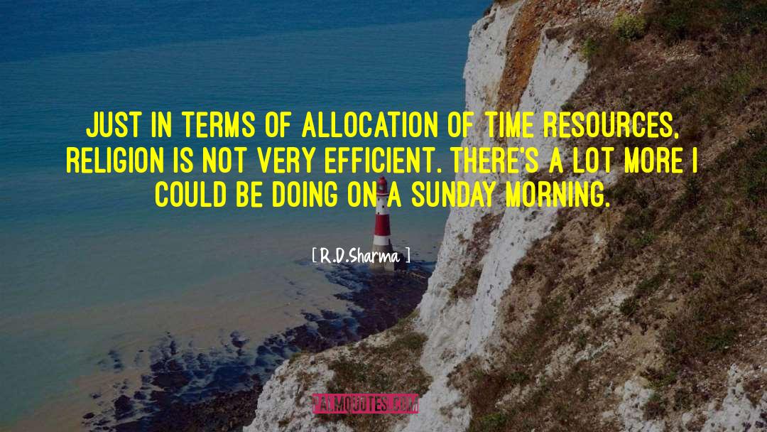 Allocation quotes by R.D.Sharma