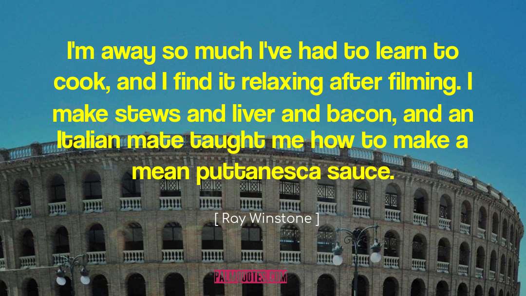 Allora Italian quotes by Ray Winstone