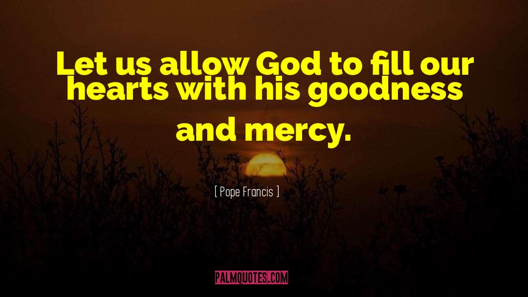 Allow God quotes by Pope Francis