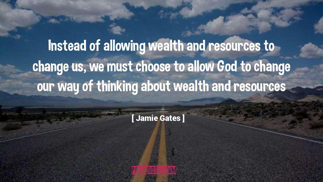 Allow God quotes by Jamie Gates